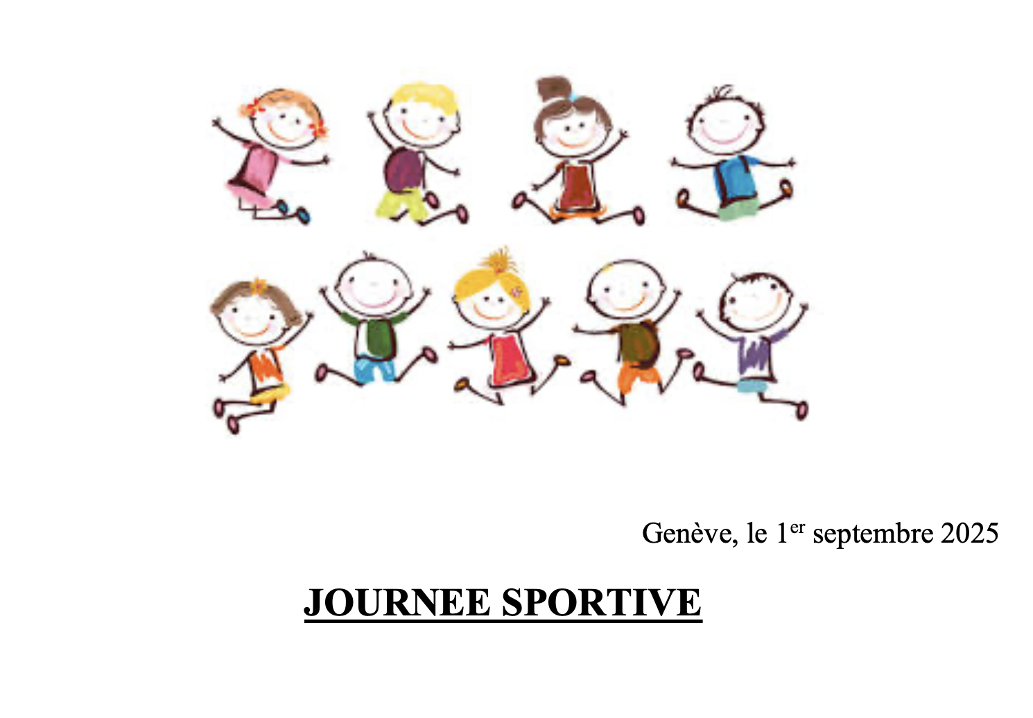 JOURNEE SPORTIVE